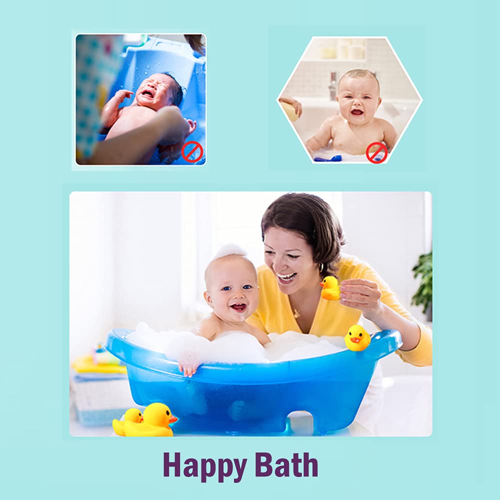 Yuerfeila Bath Duck Toys 30 Pcs Mini Rubber Ducks Squeak And Float Duckies Baby Shower Toy Party Decoration For Toddlers Boys Girls(1.6'')