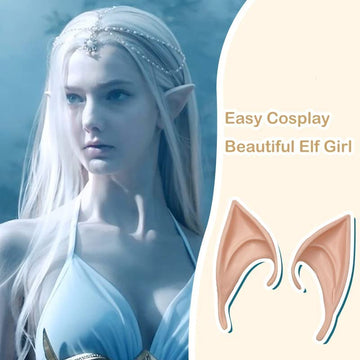 Cooljoy 4 Pairs Cosplay Fairy Pixie Elf Ears Accessories Halloween Party Anime Party Costume (2 Style)