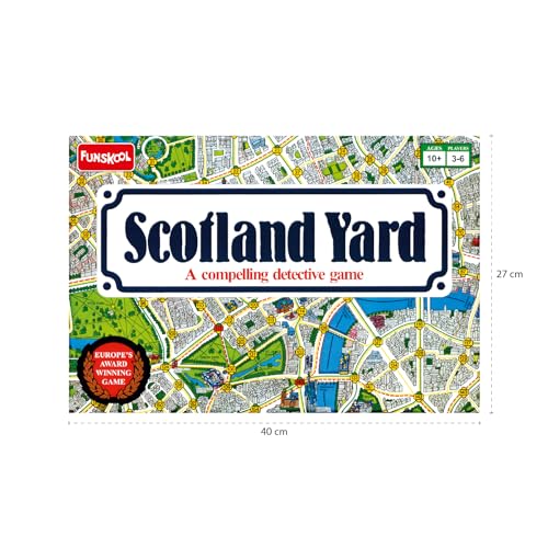 Funskool Scotland Yard Board Game (3-6 Players, 10+)