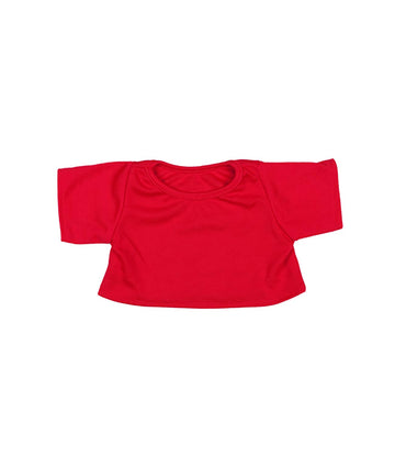 Red T-Shirt Outfit Fits Most 8''-10'' Webkinz, Shining Star and 8''-10'' Make Your Own Stuffed Animals and Build-A-Bear