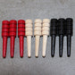 Justmike'S Set Of 9 Wood Cribbage Pegs - Standard Size In Black - Natural - Red