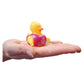 Cool Rubber Ducks (2') Standard Size. (12 Pack) Cute Duck Bath Tub Pool Toys. (Yoga Rubber Ducks)