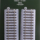 Kato 2-140 HO Unitrack 123mm 4 7/8in Straight 4pcs