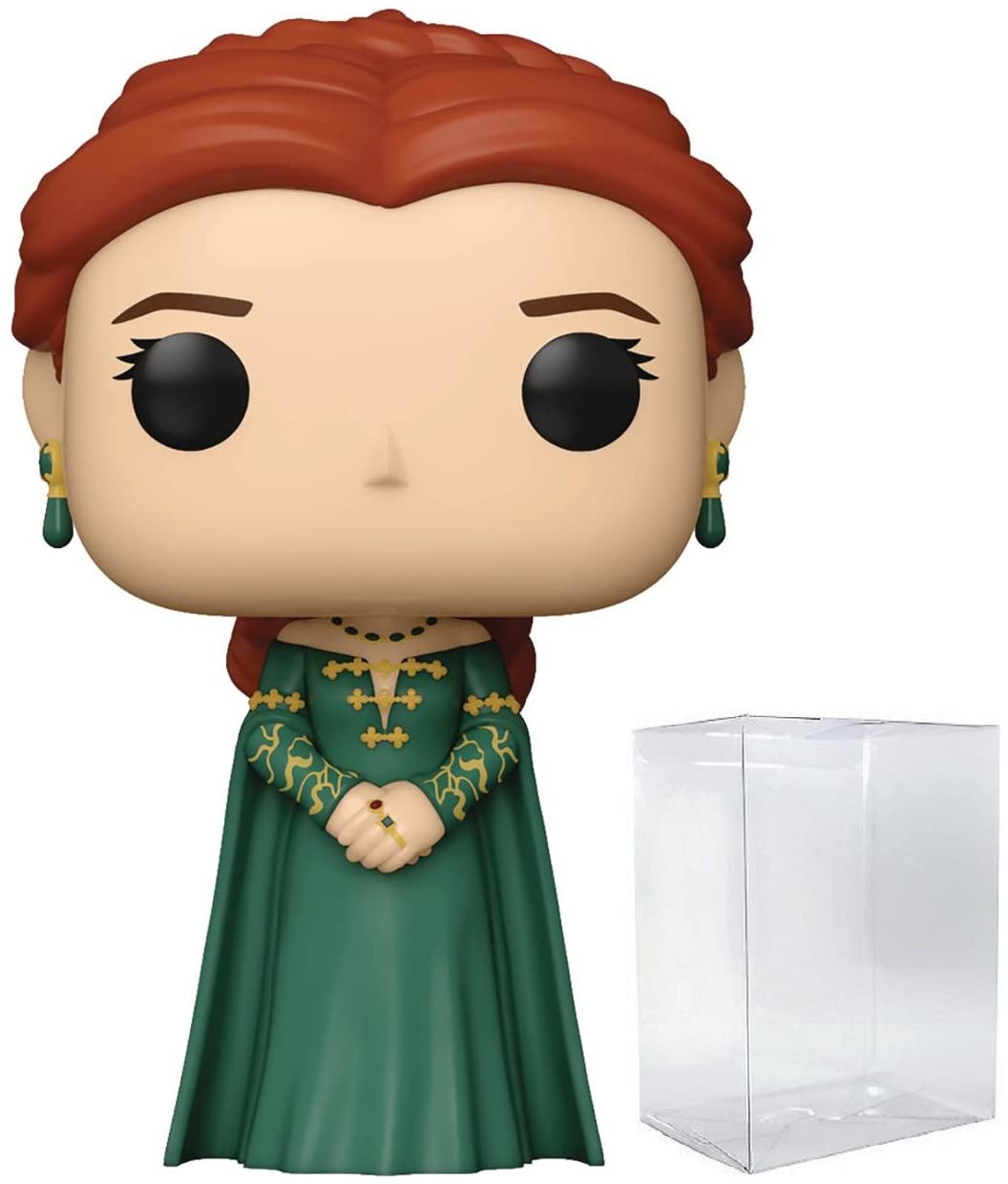 Pop House Of Dragon - Alicent Hightower Funko Vinyl Figure (Bundled With Compatible Box Protector Case), Multicolored, 3.75 Inches