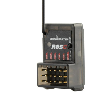 RadioMaster ER85C 5CH 2.4GHz D8/D16/SFHSS Compatible Receiver External Antenna - RadioMaster RC Receiver (HELIDIRECT)