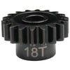 Hot Racing NSG18M15 18t Mod 1.5 Hardened Steel Pinion Gear 8mm Bore