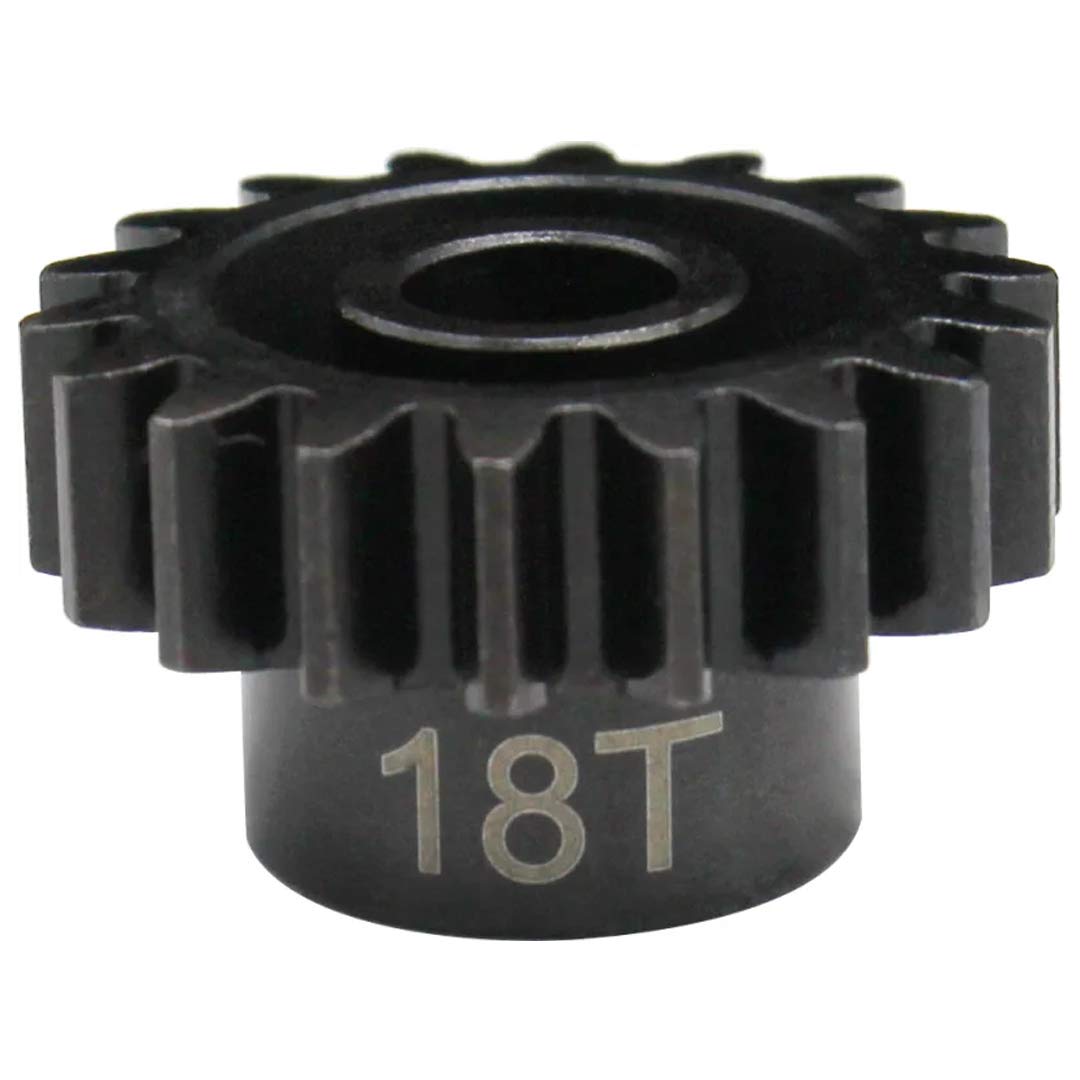 Hot Racing NSG18M15 18t Mod 1.5 Hardened Steel Pinion Gear 8mm Bore