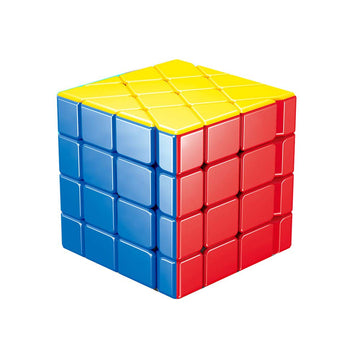 Ai-Yun 4X4X4 Windmill Speed Cube Unconventional Stickerless 4  4 Windmill Magic Cube Puzzle Children'S Educational Toys