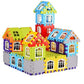 Sukan Tex Multicolor House Box Toy Set  72 Piece Creative Building Blocks For Kids, Boys And Girls  Best Gift For Children