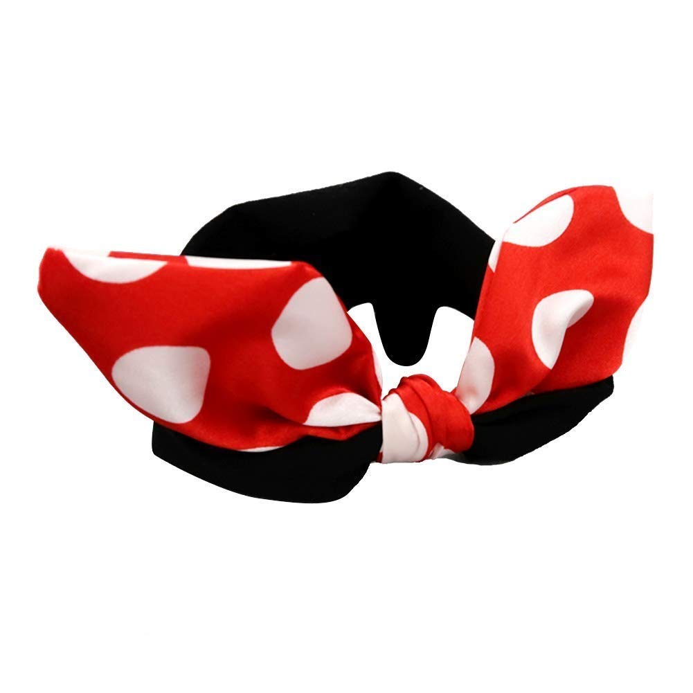 HOIZOSG Baby Girls Minnie Princess Costume Halloween Christmas Party Outfits Birthday Romper Tutu Dress w/Headband Shoes L