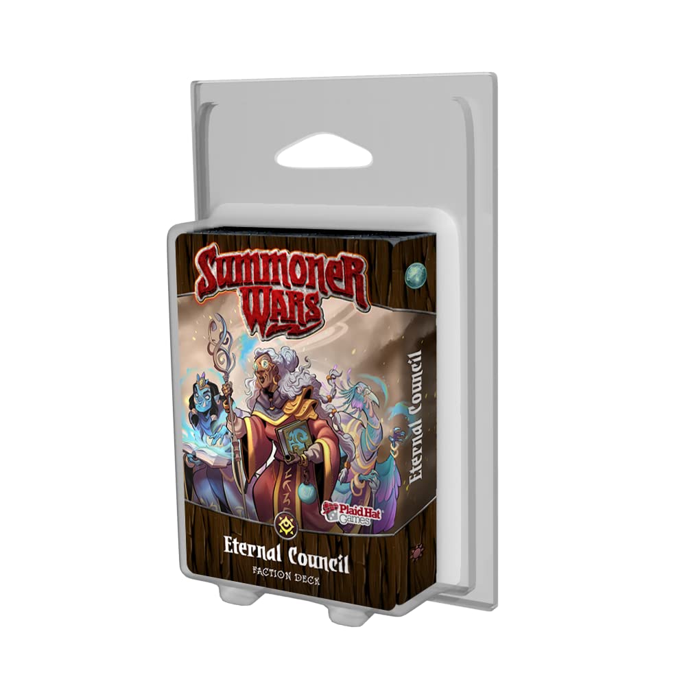 Plaid Hat Games Eternal Council Faction Deck – Ready-To-Play Expansion For Strategy Card Game – 2 Players, Ages 9+ – Requires Summoner Wars Master Or Starter Set