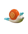 JOLLYORA Snail Shape Kids Whistle Toy, Cartoon Plastic Sound Toy for Toddlers Outdoor Play & Party Favors (Color May Vary)