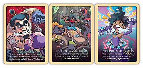 Golden Bell Studios Venture Party: A Fast & Funny Card Game For Unlucky Heroes, Blue