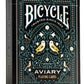 Bicycle Aviary Playing Cards, Teal