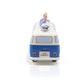 Brisa Vw Collection - Volkswagen Savings Bank Piggy Bank Money Coin Box With Surfboard In T1 Bus Samba Design (Surf/Blue)