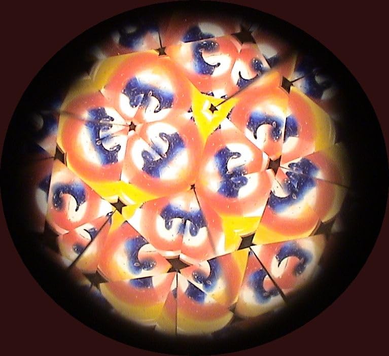 Brass Large Marble Scope Kaleidoscope With Four Interchangeable Glass Marble Solid Ached Brass Surface Kaleidoscope With Hardwoo