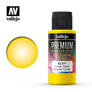 Vallejo Color Candy Yellow Premium Rc Colors