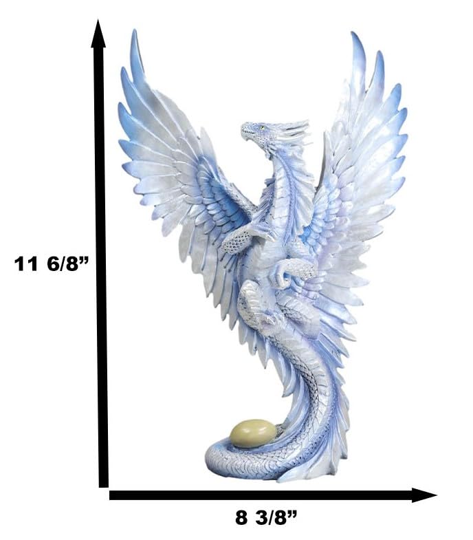 Ebros Elemental Sandstorm Cloud Wind Dragon Collectible Statue Mythical Fantasy Age of Dragons Behemoth Figurine Artwork by Anne Stokes (mature-themed Mother)