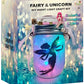 Make Your Own Unicorn & Fairy Lantern Jar Night Light Arts And Crafts For Kids, Best Birthday Gifts For Girls Ages 3 4 5 6 7 8 9 10 11 12 Years Old, Diy Unicorn Gift & Fairy Craft Kit For Little Girls
