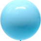 Giant Balloons 36 inch balloons, 4pcs Jumbo Pastel Blue Balloons Large Latex Balloons for Party Decorations, Birthday Decoration
