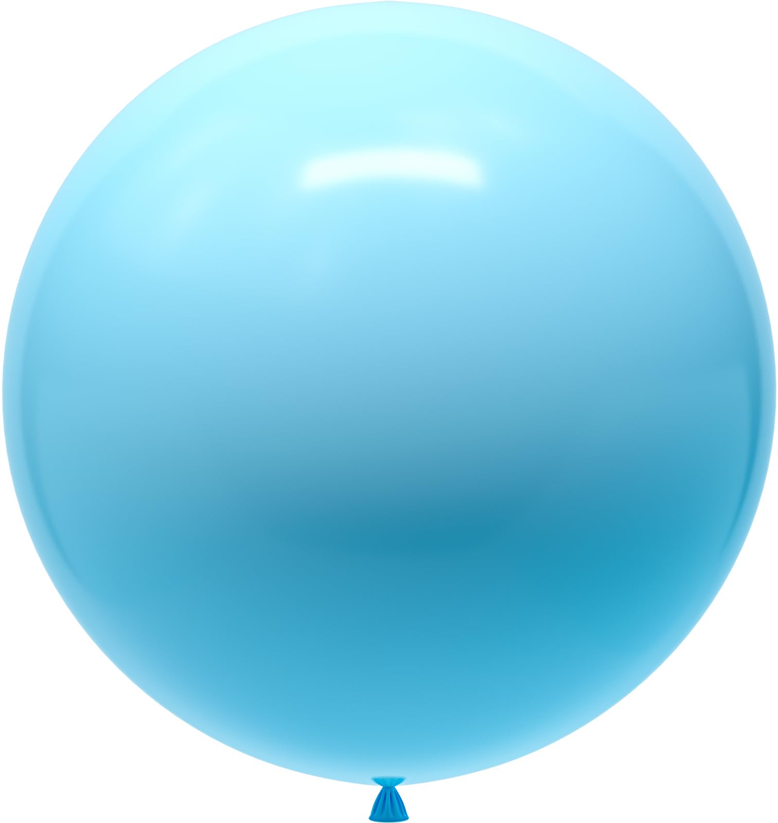Giant Balloons 36 inch balloons, 4pcs Jumbo Pastel Blue Balloons Large Latex Balloons for Party Decorations, Birthday Decoration