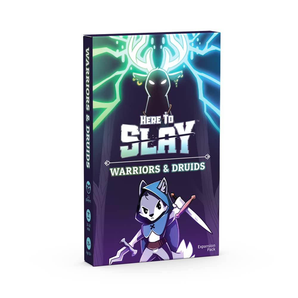 Unstable Games - Here To Slay Warriors & Druids Expansion Pack - Designed To Be Added To Your Here To Slay Base Game