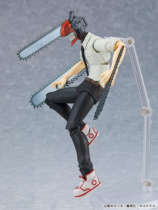 Max Factory figma Denji Figure - Chainsaw Man - 150mm Red Plastic Model M06861