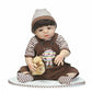 Reborn Baby Dolls Clothes 22 Inch Boy 4 Piece Set For 20-23 Inch Reborn Baby Boy Dolls