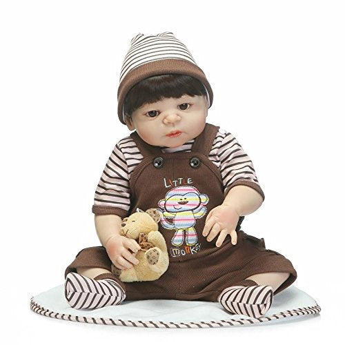 Reborn Baby Dolls Clothes 22 Inch Boy 4 Piece Set For 20-23 Inch Reborn Baby Boy Dolls