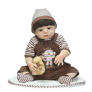 Reborn Baby Dolls Clothes 22 Inch Boy 4 Piece Set For 20-23 Inch Reborn Baby Boy Dolls