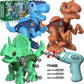 Laradola Dinosaur Toys for 3 4 5 6 7 8 Year Old Boys, Take Apart Dinosaur Toys for Kids 3-5 5-7 STEM Construction Building Kids 
