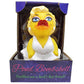 Celebriducks Pond Bombshell Floating Rubber Ducks - Collectible Bath Toy Gift For Kids & Adults Of All Ages