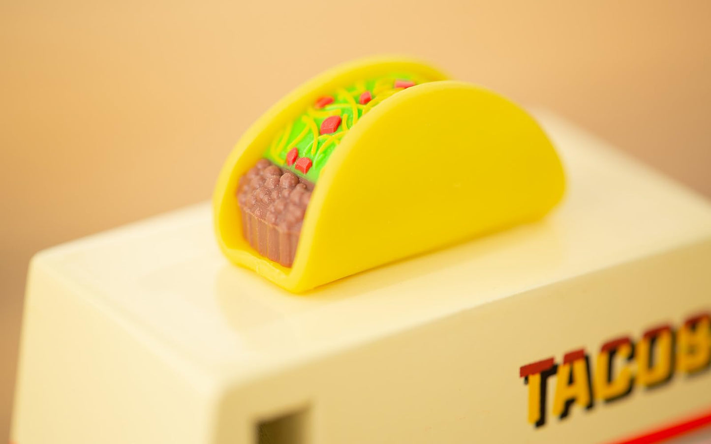 Candylab Toys CANDYCAR Wooden Food Truck Collection - Taco Van  enhanced Handcrafted Beech Wood Toy Car