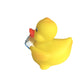 Ducky City 3' Reading Rubber Duck [Floats Upright] - Baby Safe Bathtub Bathing Toy