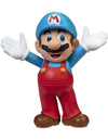 Super Mario 2.5 Inch Action Figure - Ice Open Arms Mario Collectible Toy, Plastic, One Size, Model 1