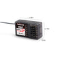 Radiolink R6F 2 PCS 2.4Ghz RC Car/Boat Receivers 6 Channels Low Response Latency RC Training Lightweight for Remote Controller R