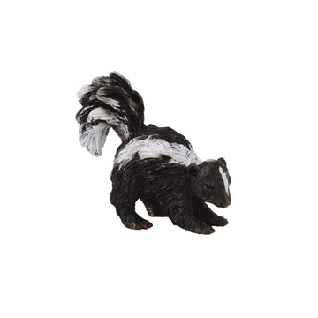 Collecta Woodlands Skunk Miniature Toy Figure - Authentic Hand Painted Model