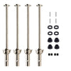 Steel Front Rear CVD Driveshaft & 17mm Wheel Hex Hub Nuts for Arrma 1/8 Kraton 6s Drive Shaft 1/8 Outcast Notorious 6S BLX Upgra