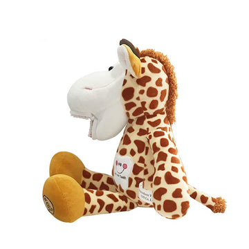 Tooth Fairy Plush  YOUYA Dental Puppet Oral Health Presentation Doll Giraffe Tooth Fairy Dental Educational Plush Small Size Doll with Teeth for Kids Chidren Boys Girls