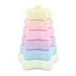 Hudson Baby Silicone Stacking Toy  Star  One Size