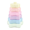 Hudson Baby Silicone Stacking Toy  Star  One Size