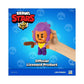 P.M.I. Brawl Stars Action Figure | One Of Four 6.7-Inch-Tall Collectibles | Brawl Stars Toys, Gift For Video Gamer | Shelly With Boomstick | Ofically Licensed Toy Figure - Articulated