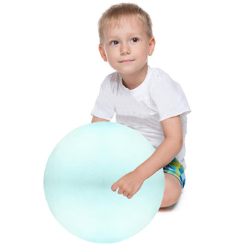 Elainren Soft Planet Uranus Plush Toy Realistic Stuffed Space Planet Toy Cute Solar System Planet Plushie Doll Gifts/10.6''