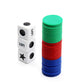 Bilywey Left Right Center Dice Game Set With 3 Dices + 36 Chips (Mix)