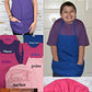 My Little Doc Pink Kids Art Smock, Apron, Extra Large, Durable Poly/Cotton Twill Fabric