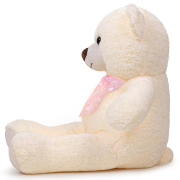 Sausudols Teddy Bear Stuffed Animal 16'' Small Teddy Bear Gift For Valentine'S Day Christmas Birthday White