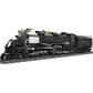 Fucellveca Big Boy Steam Train Model Kit, BIGBOY Locomotive Train Building Blocks Set with Train Tracks Display Set for Teenager
