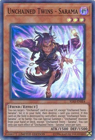 Unchained Twins - Sarama - Igas-Ense4 - Super Rare - Limited Edition