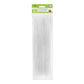 Krafty Kids GC025E, Tinsel Chenille Stems, Glitter Pipe Cleaners, 6mm by 12in, White, 1/4 x 12 X 35 Piece