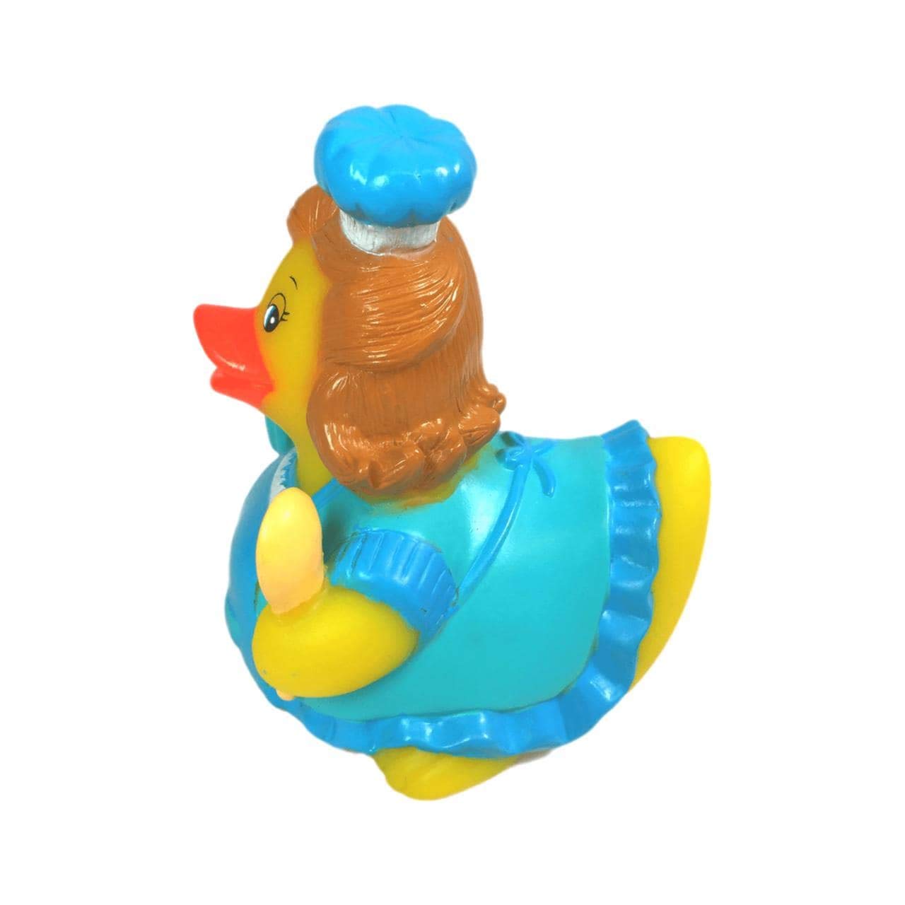 3 Baking Rubber Duck [Sealed Hole  Floats Upright] - Baby Safe Bathtub Bathing Toy